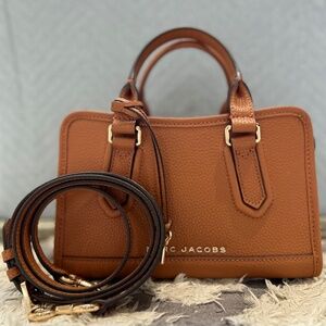 Marc Jacobs Leather Drifter Convertible Satchel Crossbody Shoulder Bag small